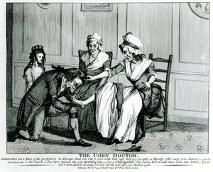 Der Kornarzt, 1793 von English School